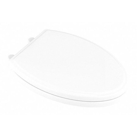 American Standard Traditional El Luxury Seat Wht With Cover, Lift-Off, Elongated, White 5020A65G.020