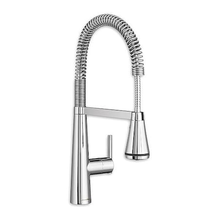 American Standard EdgwaterSelctflo SemiPro Kitchen Ch, Lever Handle, Single Hole Only Mount, 1 Hole 4932.350.002