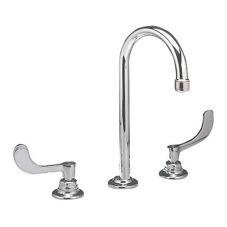American Standard Dual Handle 8" Mount, Commercial Mty Ws, Polished chrome 6540.170.002