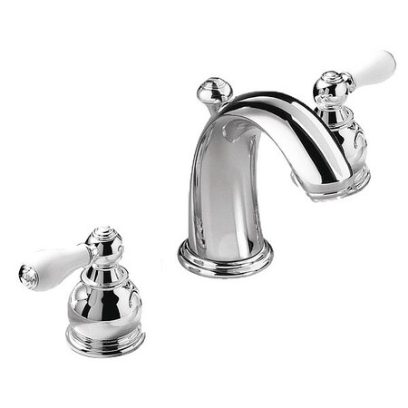 American Standard Dual Handle 3 Hole Hmpt SprdLavCres SptPorcLevwDrn 7881.712.002