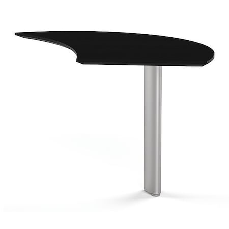 Mayline Curved Desk Medina Curved Desk Extension, Mocha, 47" Wx28" D, 28" D X 29-1/2" H, 47" W X MNEXTRLDC