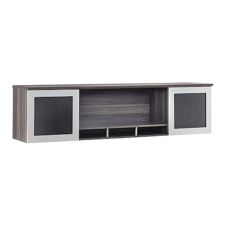 Mayline Medina Hutch, Gray, 72" MNH72LGS