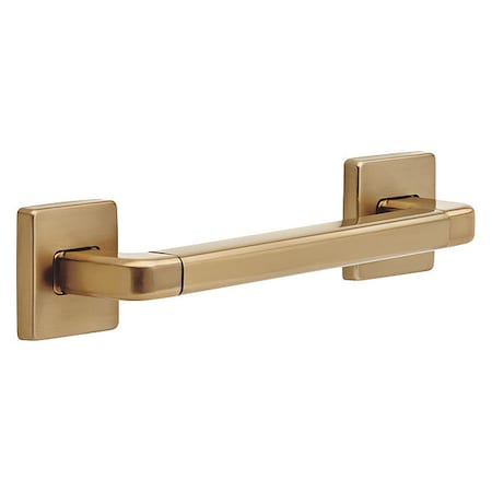 Delta Accessory Anglar ModrnDecor, ADA Grab Bar, 12", 3 L, Champagne Bronze 41912-CZ