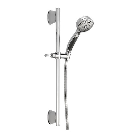 Delta Faucet, 9-Setting Slide Bar Hand Shower, Chrome, Slide Bar 51549