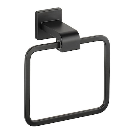 Delta Ara Towel Ring 77546-BL Matte Blck 77546-BL