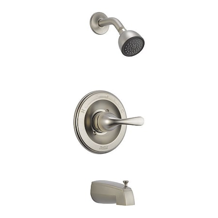 Delta Faucet Tub & Shower Tub / Shower Faucet, Wall, Stainless T13420-SS