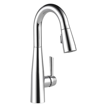 Delta Commercial 1 or 3 Hole Essa 1Hdl, PulDown Bar/Prep Faucet Chr 9913-DST