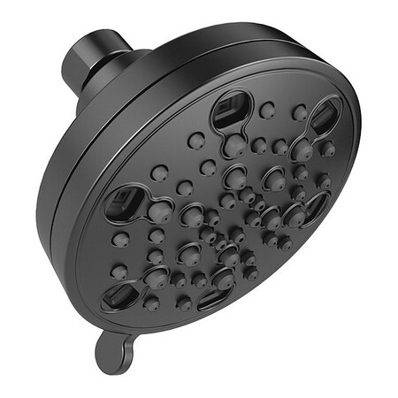 Delta Faucet, Shower Head Showering Component Faucet, Matte Black 52638-BL15-PK