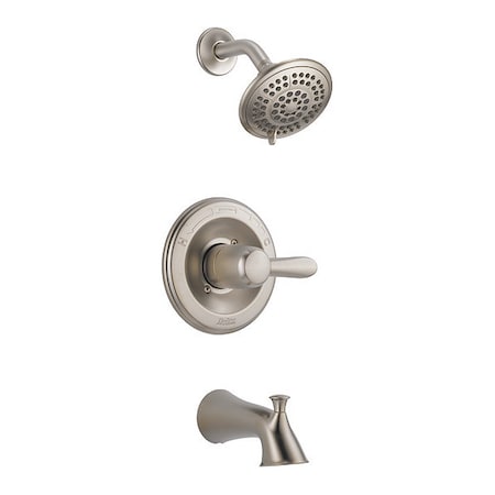 Delta Tub and Shower Trim, Stainless, Wall T14438-SSSOS