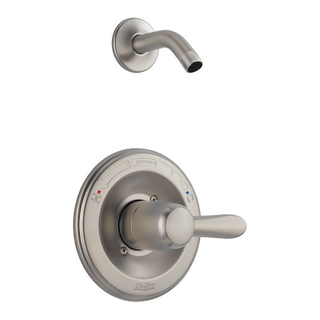 Delta Faucet Shower Only Tub / Shower Faucet, Wall, Stainless T14238-SSLHD