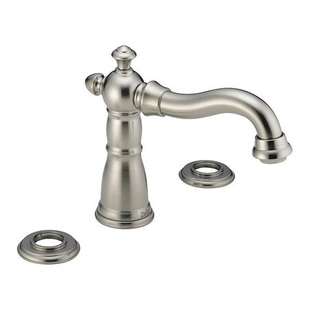 Delta Dual Handle 8" - 16" Mount, 3 Hole Roman Tub, Stainless T2755-SSLHP