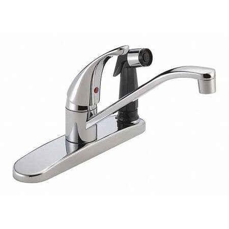 Delta Single Handle Kitchen Faucet P114lf Zoro Com
