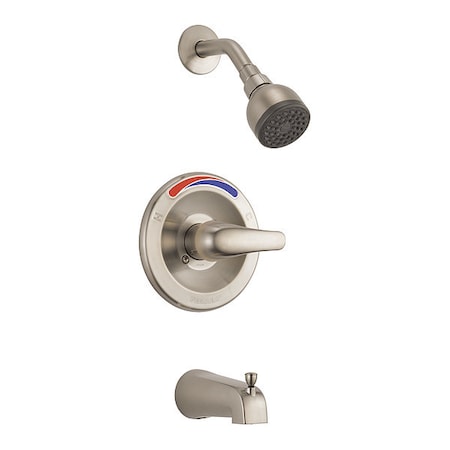 Delta Faucet, Tub & Shower Tub / Shower Faucet, Brushed Nickel PTT188752-BN