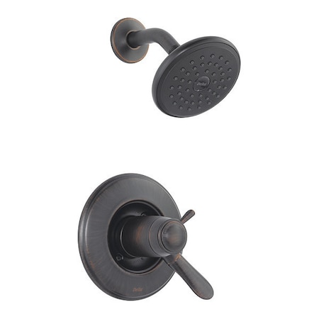 Delta Faucet Shower Only Tub / Shower Faucet, Wall, Venetian Bronze T17T238-RB