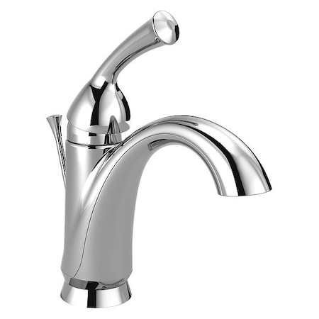Delta Single Handle Single Hole Lavatory Faucet, Chrome 1 or 3-hole 4" installation Hole 15999-DST