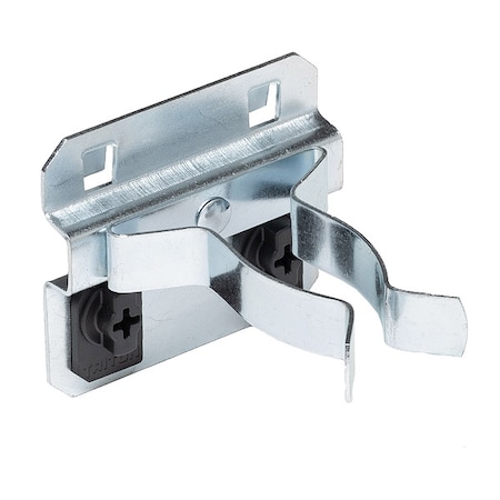 Triton Products 1 In. to 2 In. Hold Range Steel Extended Spring Clip for LocBoard, PK5 53120
