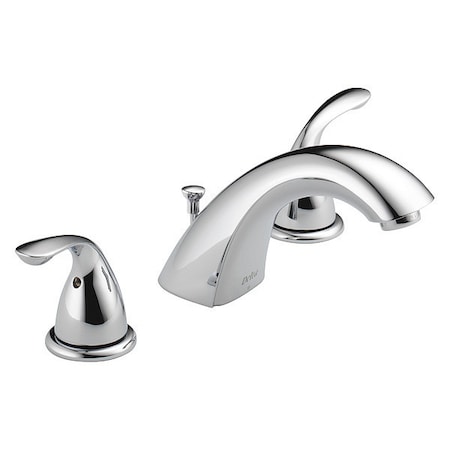 Delta Dual Handle Widespread Lavatory Faucet, 6" to 16" Mount, Chrome 3-hole 6-16" installation Hole 3530LF-MPU