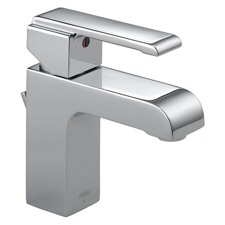 Delta Single Handle 1 or 3 Hole Bathroom Faucet, Chrome 586LF-MPU
