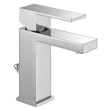 Delta Single Handle Single Hole Lavatory Faucet, Chrome 1 or 3-hole 4" installation Hole 567LF-PP
