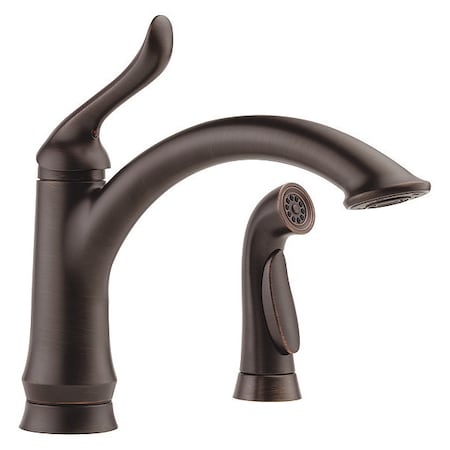 Delta Kitchen Faucet, 8" Mount, 2 or 4 Hole Commercial 4453-RB-DST