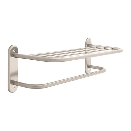 Delta TwlShelf, wBar ExpsedMnt, SNckl 24"SS 43624-SN