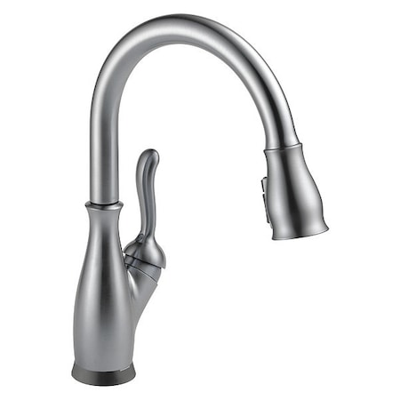 Delta Leland, KitchenFaucet wTouch2O ArctcStanles, 8" Mount, 1 or 3 Hole Commercial 9178T-AR-DST