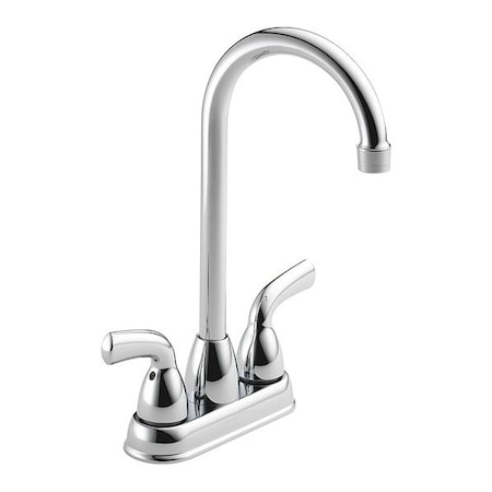 Delta Two Handle, Bar / Prep Faucet, 4" Mount, 2 or 3 Hole Commercial B28910LF