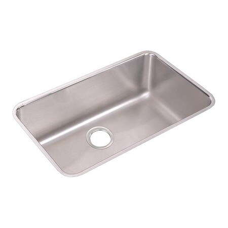 Elkay Elkay ELUH281610 Lustertone 30-1/2" Undermount Single Basin Stainless Steel Utility Sink ELUH281610