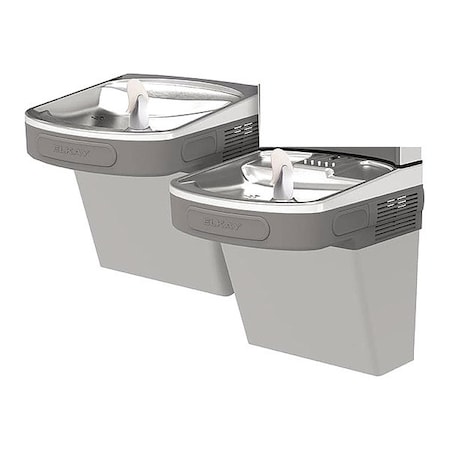 Elkay Water Cooler, 2 Level, 36.75" D, 25.312" H, 19" W LZSTL8WSLC