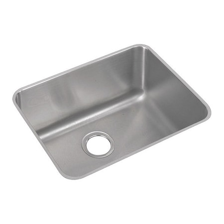 Elkay Sink, Undermount Mount, 0 Hole, Lustrous Satin ELUH211512