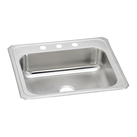 Elkay Sink, SS, 31x22x6-7/8", Top CR31220