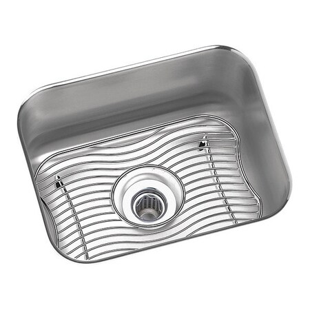 Elkay Sink, Undermount Mount, 0 Hole, Lustrous Satin ELUH129DBG