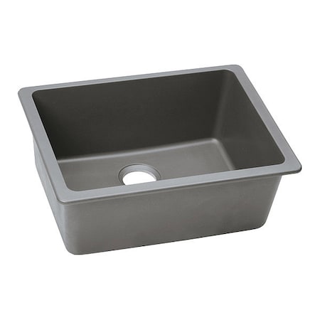Elkay Sink, 24-5/8x18.5x9.5", Undr, Gryston ELGU2522GS0
