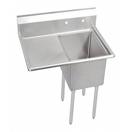 Elkay Sink, Scullery Mount, 1 Set, On Center Hole, #4 Finish Finish 14-1C18X24-L-18X