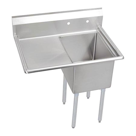 Elkay Sink, Scullery Mount, 1 Set, On Center Hole, 18" x 24", #4 Finish 1C18X24-L-18X