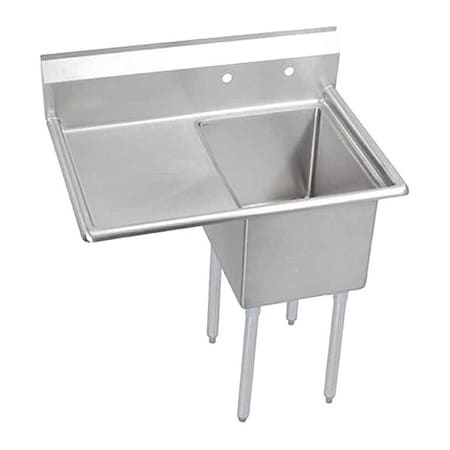 Elkay Sink, Scullery Mount, 1 Set, On Center Hole, 18" x 24", #4 Finish 1C18X24-L-24X