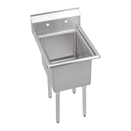 Elkay Sink, 1-12" Bowl, 29x29.75x46.75" 1C24X24-0X