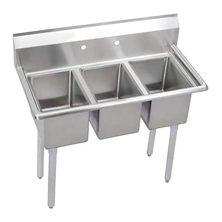 Elkay Sink, Scullery Mount, 1 Set, On Center Hole, #4 Finish 3C10X14-0X