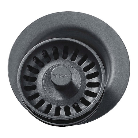 Elkay Flange, Polymer, Basket Strainer, Dsk Gy LKQD35GY