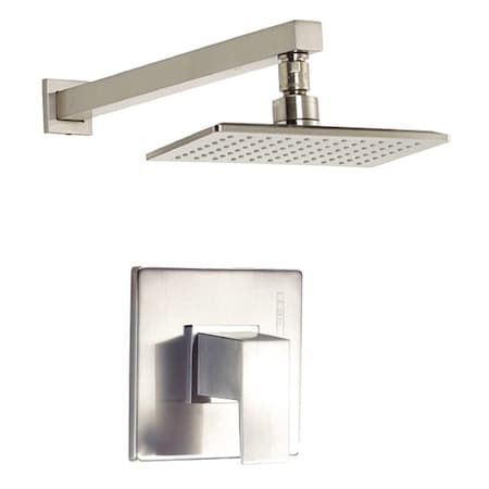 Danze Shower Trim Kit, 2.5 gpm, 1-Handle, Nickel D500562BNT