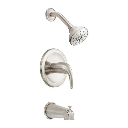 Danze Tub/Shower Faucet, Melrose, Brushed Nickel D500011BNT
