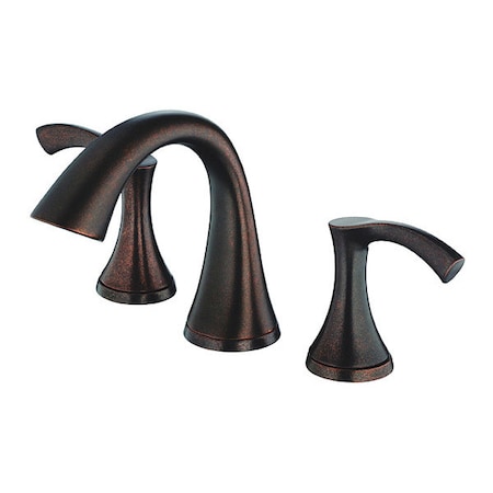 Danze Dual-Handle Bathroom Faucet, Tumbled Bronze D304122BR