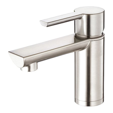 Danze Lavatory Faucet, Sngl Hndle, Nickel, Adonis DH220677BN