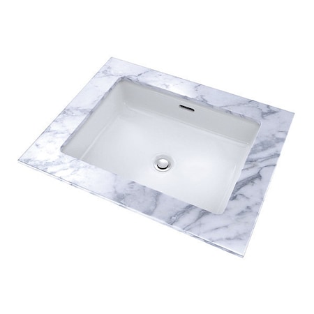 Toto Lavatory w/Sanagloss, Under Cnter, 17x13" LT221#01