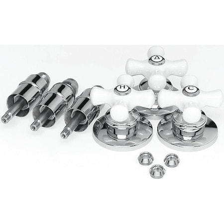 Pfister Bathroom Faucet Handle, Polished Chrome S10-330