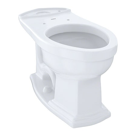Toto Bowl, Elongated, Clayton, Cotton White, 1.28 gpf, Floor Mount, Elongated, Cotton C784EF#01