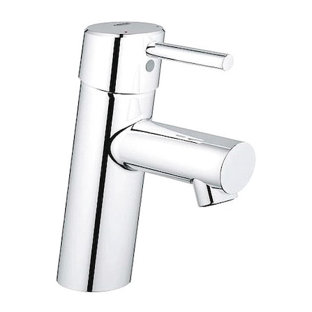 Grohe Single Handle Single Hole Mount, 1 Hole Bathroom Faucet, Chrome 3427100A