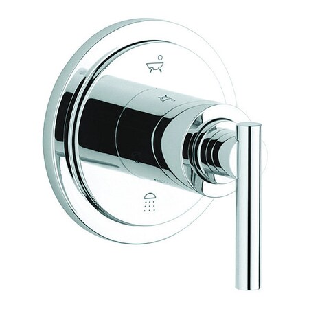 Grohe Shower Diverter, Atrio, 2-Way, Chrome 19166000