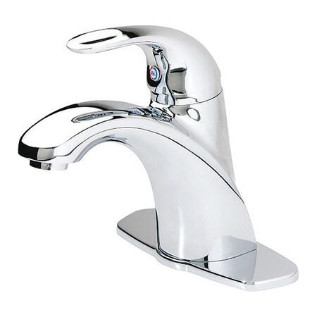 Pfister Single Handle 1  or 3 Hole Bathroom Faucet, Polished chrome LG42-ANCC