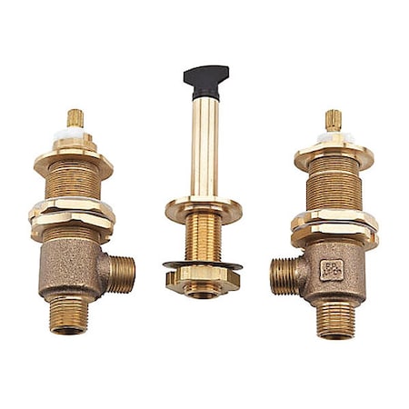 Pfister Tub Rough-In Valve, 3-Hole, Adj., 1/2" 0X6-150R
